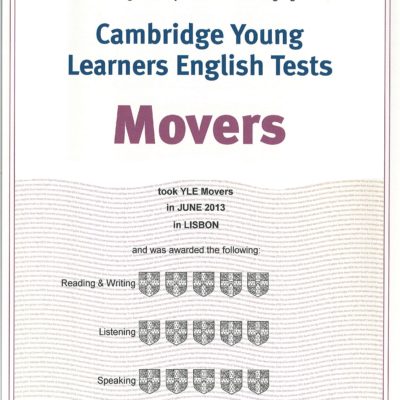 Movers Diploma - Cambridge University