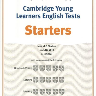 Starters Diploma - Cambridge University