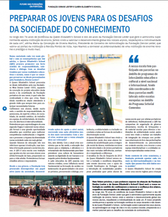 O Futuro das Fundações em Portugal – Revista Pontos de Vista, 30