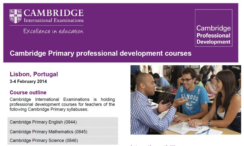 Vídeo – Introductory Cambridge Primary professional development course