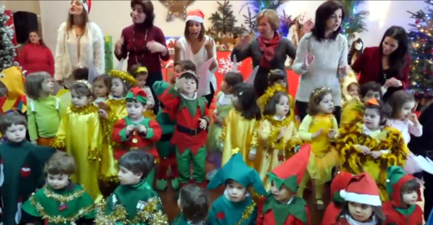 Festa de Natal 2014  – 3 anos – Cerejinhas e Laranjinhas